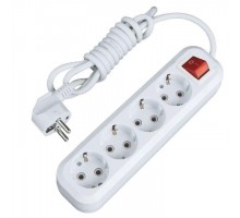 Удлинитель 4х2м с заземл. 16А IP20 Эксперт 3.5кВт ПВС 3х1 с выкл. EKF UBA16-310-4-02i