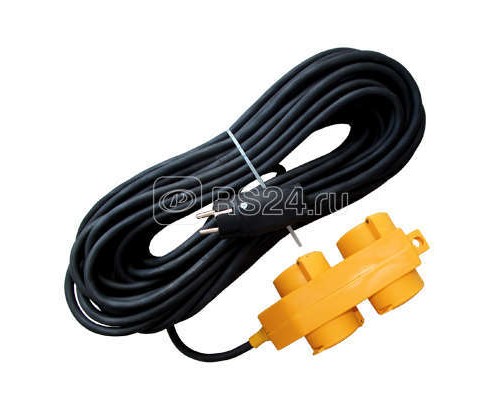 Удлинитель 4х50м с заземл. 16А IP44 У16-040 КГ 3х1.5 розетки с защ. крышкой UNIVersal 9634135