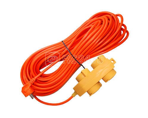 Удлинитель 4х50м с заземл. 16А IP44 У16-040 ПВС 3х1.5 розетки с защ. крышкой UNIVersal 9633864
