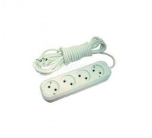 Удлинитель 4х5м без заземл. 10А IP20 Makel MGP144