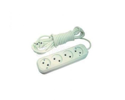 Удлинитель 4х5м без заземл. 10А IP20 Makel MGP144
