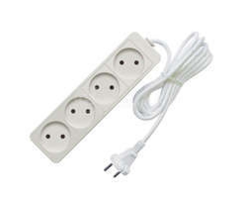 Удлинитель 4х7м без заземл. 10А IP20 2.2кВт Союз 481S-1407