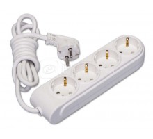 Удлинитель 4х7м с заземл. 16А защ. шторки Makel N4210073