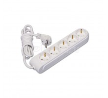 Удлинитель 5х2м с заземл. 16А защ. шторки (ПВС 3х1.5) Makel N5210034
