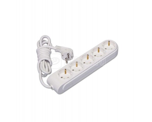 Удлинитель 5х7м с заземл. 16А защ. шторки Makel N5210073