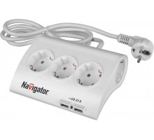 Удлинитель 71 544 NPE-USB-05-180-ESC-3X1.0 Navigator 71544