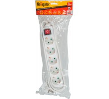 Удлинитель 71 557 5х3м NPE-S-05-300-ESC-3х0.75 с заземл. с выкл. Navigator 71557