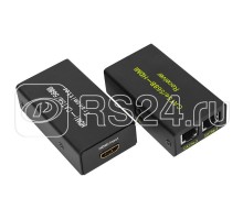 Удлинитель HDMI на 2 кабеля кат. 5е/6 (Передатчик+приемник) Rexant 17-6906