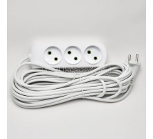 Удлинитель LETITIA 3х10м без заземл. LEZARD 721-0310-303