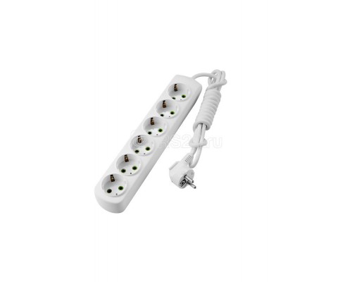 Удлинитель LETITIA 6х2м с заземл. LEZARD 721-0602-601