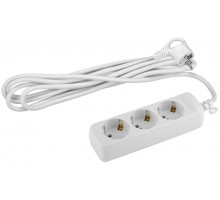 Удлинитель U-3e-1.5m 3х1.5 с заземл. ПВС 3х1 16А ПВС ЭРА Б0028369