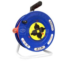 Удлинитель на катушке 4х40м с заземл. 16А IP44 У16-041 термо ПВС 3х1.5 розетки с защ. крышкой UNIVersal 9633073