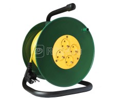 Удлинитель на катушке 4х50м с заземл. 16А IP20 3.7кВт Союз 481S-3605