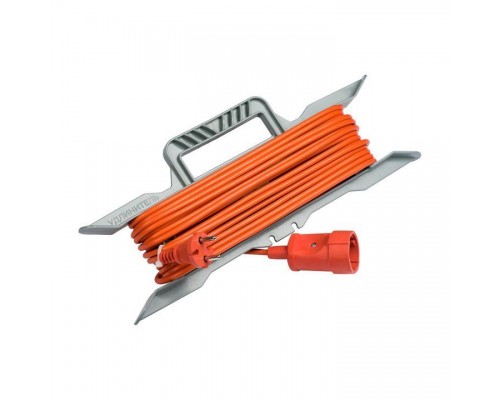 Удлинитель на рамке 1х40м без заземл. 10А Зевс 2.0 2.3кВт ПВС 2х0.75 PROxima EKF USRB02-10-275-1-40