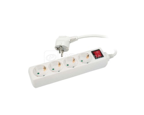 Удлинитель Стандарт S-GCD4-3B 4х3м с заземл. выкл. Uniel 02927