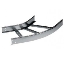 Угол для лестн. лотка горизонтальный 45град. 80х500 R-600 гор. оцинк. DKC LC0865HDZ