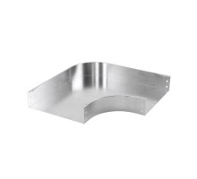 Угол для лотка горизонтальный 90град. 80х75 0.8мм нерж. сталь INOX304 в комплекте с крепеж. элементами DKC ISDL807KC