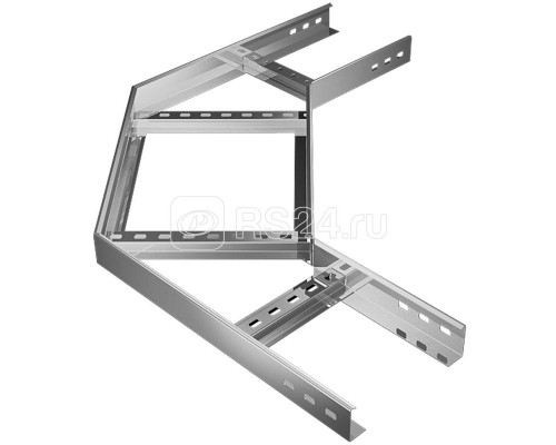 Угол для лотка лестн. горизонт. 90град. 80х200 сталь 1.2мм БЫСТРЫЙ МОНТАЖ LGLS90х80х200х1.2 HD КМ LO2093