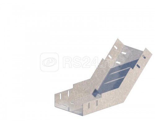 Угол для лотка внутр. 45град. 200х65 сталь 0.7мм цУТ2.5 ЛМс-45В оцинк. СОЭМИ 122350414