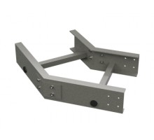 Угол горизонтальный 45град. 150x300 R300 стеклопластик DKC GLG41530R
