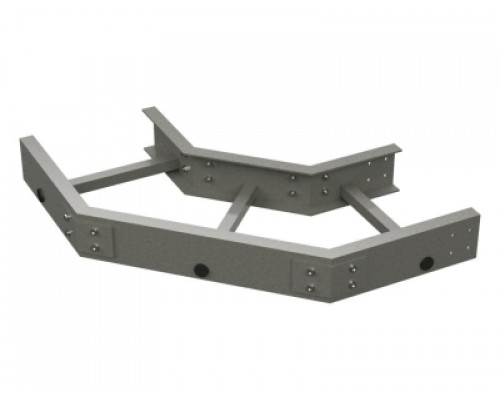 Угол горизонтальный 90град. 100x400 R300 стеклопластик DKC GLG91040R