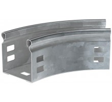 Угол плавный 45град. тип Г01 ESCA 50х150мм HDZ ИЭК CPG01-0-45-050-150-HDZ