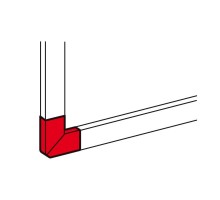 Угол плоский 35х105 бел. Leg 010784