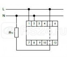 Указатель мощности WM-1 (однофазный; цифровая индикация; монтаж на DIN-рейке 35мм; 230В 16А 1P IP20) F&F EA04.011.001