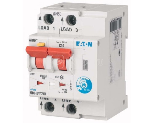 Устройство обнаружения дуги AFDD-10/2/B/003-LI/A EATON 187169