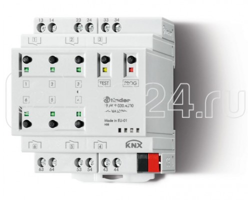 Устройство переключения KNX выход 6х16 А FINDER 196K90304300