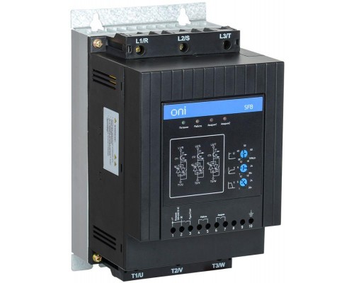 Устройство плавного пуска SFB 3Ф 380В 37кВт 75A Uупр 110-220В Modbus ONI SFB-33-37-A-10