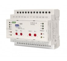 Устройство управления резервным питанием AVR-01-K (2 ввода; 1 нагрузка 35мм 3х400В+N 2х16А 2P IP20 монтаж на DIN-рейке) F&F EA04.006.001