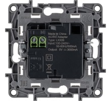 Устройство зарядное Etika с двумя USB-разъемами тип C-тип C 240В/5В 3000мА бел. Leg 672235