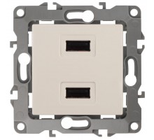 Устройство зарядное USB 12-4110-02 5В-2100мА сл. кость ЭРА Б0027492