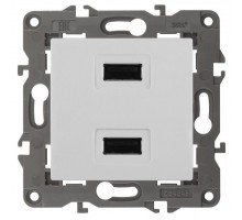 Устройство зарядное USB 14-4110-01 5В-2100мА Elegance бел. ЭРА Б0034358