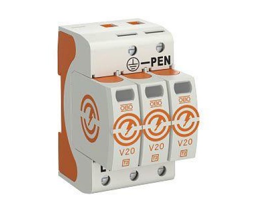 Устройство защиты от импульсных перенапр. УЗИП 550В SurgeController V20-3-550 3 пол. OBO 5095213