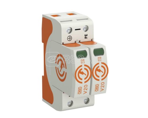 Устройство защиты от импульсных перенапр. УЗИП 75В SurgeController V20-2-75 2 пол. OBO 5095142