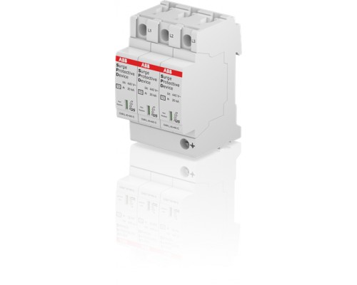 Устройство защиты от импульсных перенапр. (УЗИП) OVR T2 3L 40-350 P QS ABB 2CTB803883R2400