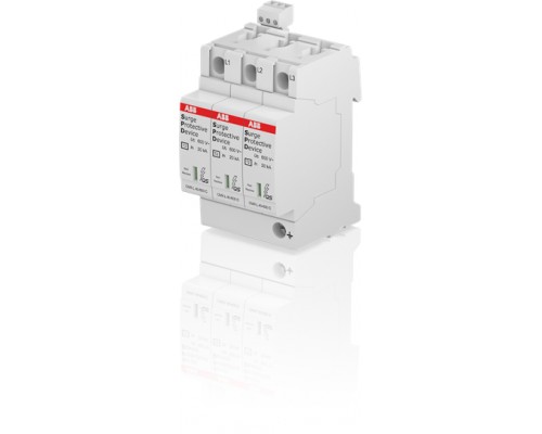 Устройство защиты от импульсных перенапр. (УЗИП) OVR T2 3L 40-440 P TS QS ABB 2CTB803873R2700