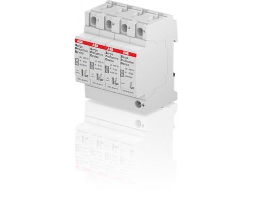 Устройство защиты от импульсных перенапр. (УЗИП) OVR T2 3N 40-440 P TS QS ABB 2CTB803973R1500