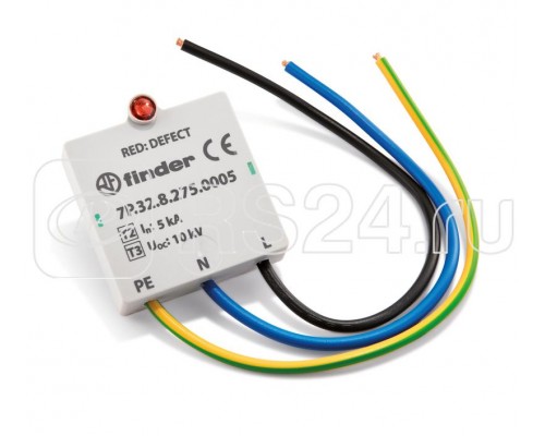 Устройство защиты от импульсных перенапряжений УЗИП тип 3 (для LED) IP20 FINDER 7P3182750005