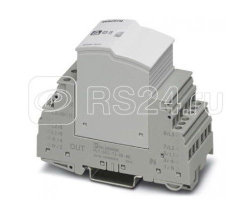 Устройство защиты от перенапряжений тип 3 PLT-SEC-T3-3S-230-FM Phoenix Contact 2905230