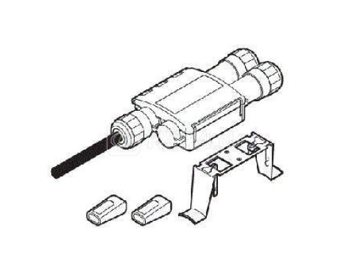 Узел подвода питания для двух греющих кабелей RAYCHEM RayClic-PS-02