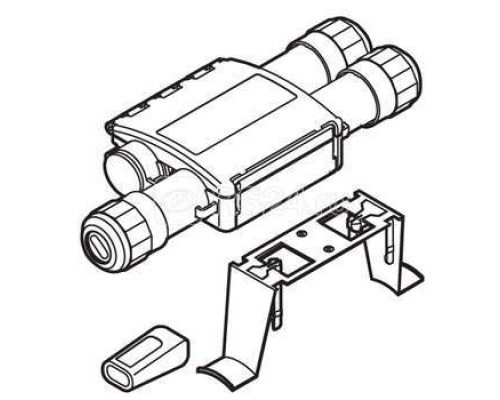 Узел Т-образ. разветвления греющего кабеля Raychem RayClic-T-02