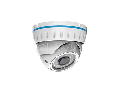 Видеокамера купольная уличная AHD 1.3Мп (960р) 1/3дюйма SONY 238; вариофок F=2.8-12мм; ИК подсв. 30м.; 0.001 люкс; PROGRESS SCAN; 600мА; DC 12В; D-WDR; BLC/АРУ/AGC; 3DNR; IP- 66; 45-0143