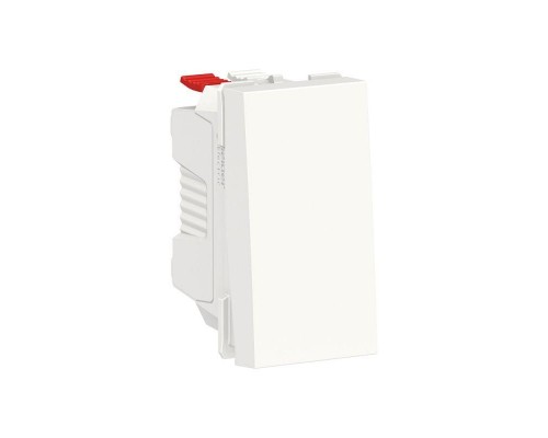 Выключатель 1-кл. 1мод. СП Unica Modular IP21 (сх. 1) 250В 10AX бел. SchE NU310118