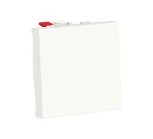 Выключатель 1-кл. 2мод. СП Unica Modular IP21 (сх. 1) 250В 10AX бел. SchE NU320118