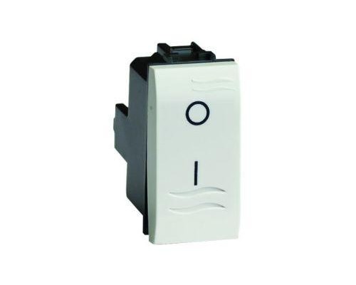 Выключатель 1-кл. 2п 1мод. Brava 16А IP20 сл. кость DKC 75131S