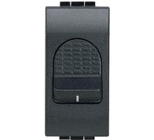 Выключатель 1-кл. 2п 1мод. СП LivingLight 32А IP20 127/250В антрацит Leg BTC L4011