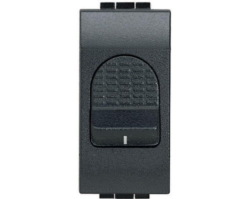 Выключатель 1-кл. 2п 1мод. СП LivingLight 32А IP20 127/250В антрацит Leg BTC L4011